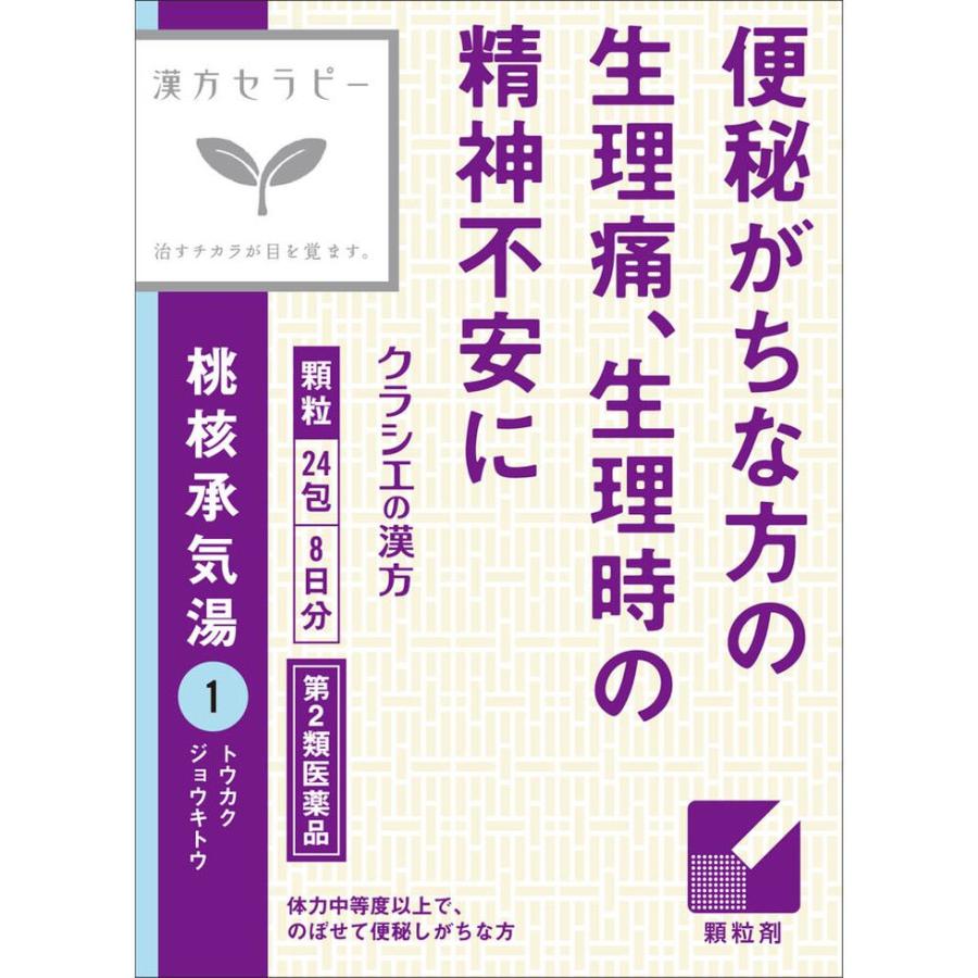 【第2類医薬品】「クラシエ」漢方桃核承気湯エキス顆粒 1.2g×24包【定形外郵便発送】のサムネイル