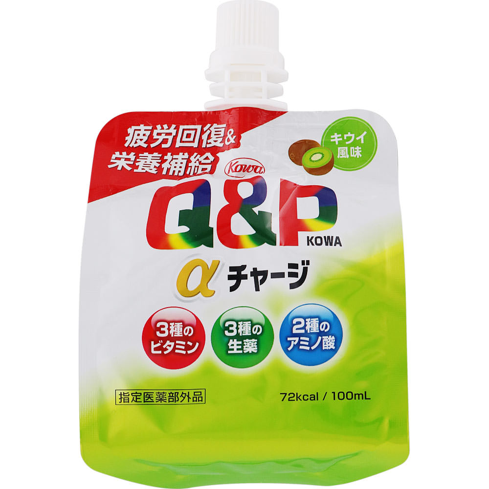 【指定医薬部外品】【3個セット】興和 キューピーコーワαチャージ キウイ風味 100mL (4987 ...