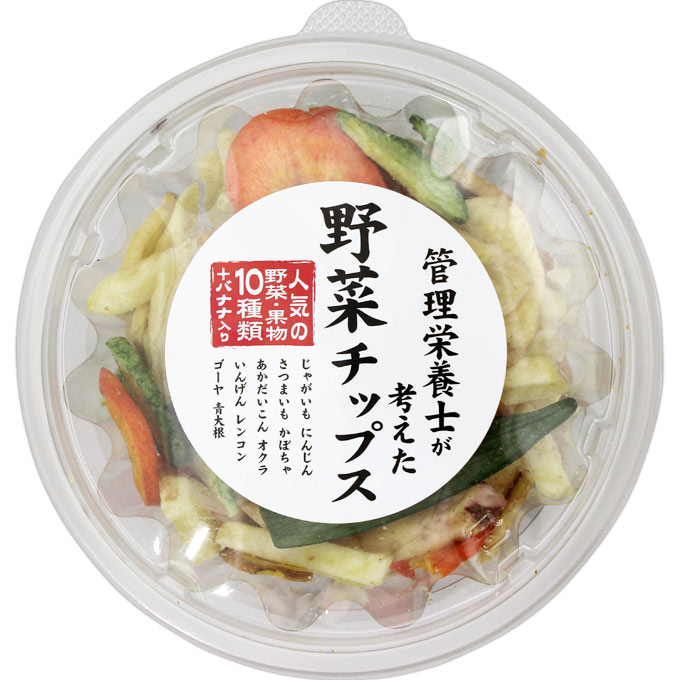 マルシンフーズ 管理栄養士が考えた10種の野菜チップス 150g (4537221212654)