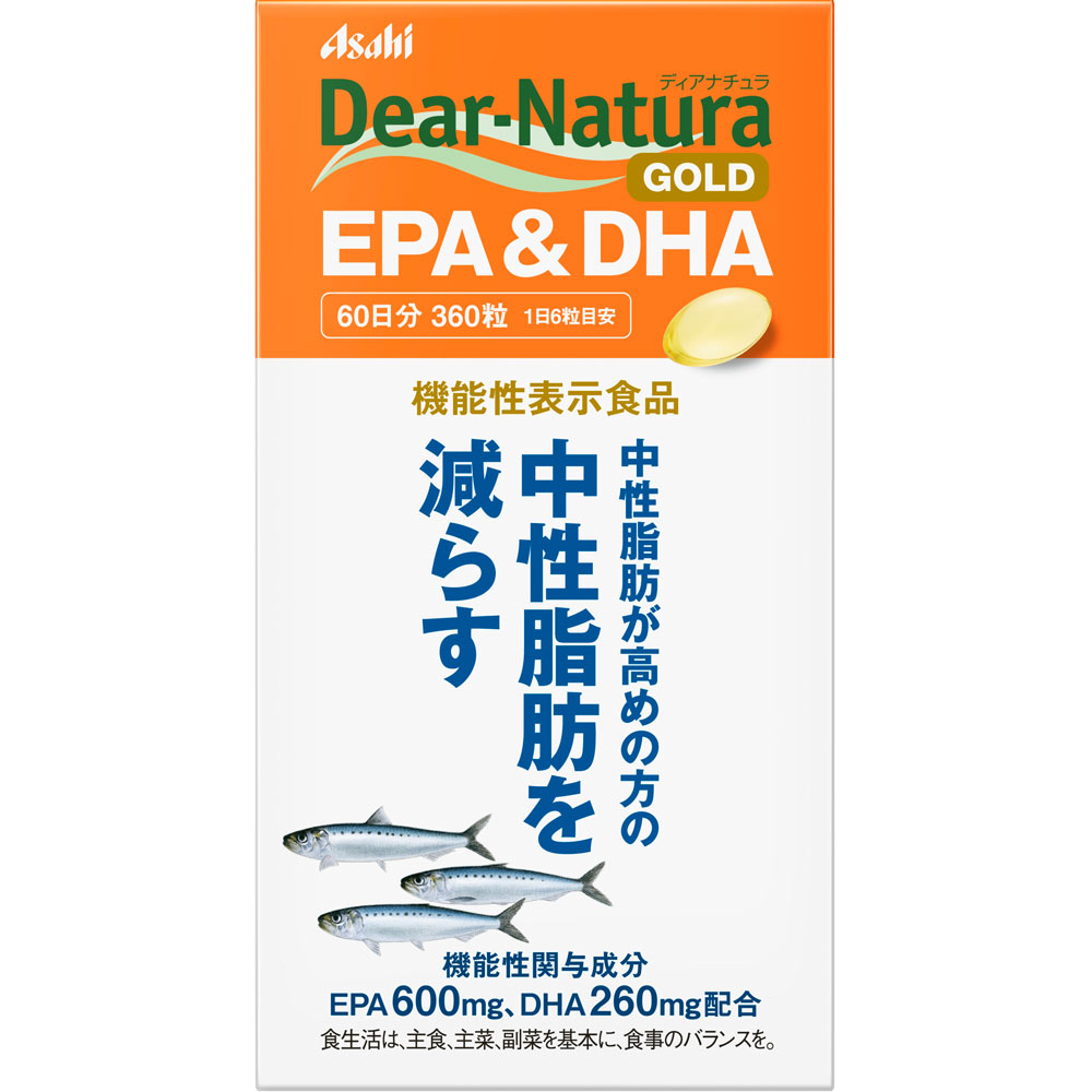 10ĥåȡۥ ǥʥ饴 EPA&DHA 360γ 60ʬ (4946842639021-10)