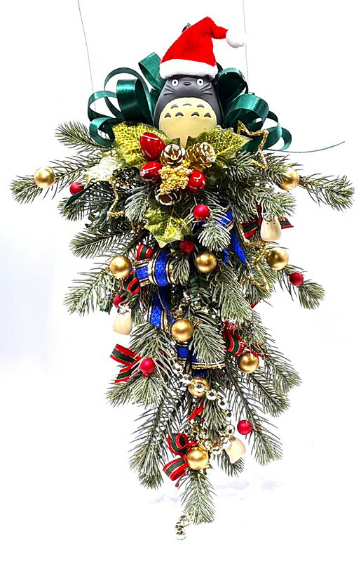 「トトロの森のX'mas ウオールツリー」キャスケードタイプ　W24×H35×D15センチ　ジブリグッズ　クリス..