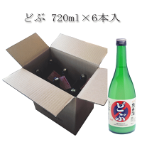 どぶろく ファンに大好評!活性 純米酒 どぶ 720ml ×6本 ギフト 御祝 お祝 誕生日 お礼 内祝 プレゼント 還暦祝 退職祝 お酒 清酒 イベント 花酔 酒造 広島 国産 自然発酵 醪 酵母 中硬水 おうち飲み おうち時間 リモート飲み会 忘年会 お土産 辛口 八反錦