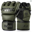 ハーフフィンガー グローブ 格闘技 ボクシング MMA 大人 男女兼用 トレーニング 総合 厚手 スポーツ用品 フィットネス アスリート