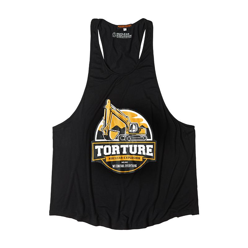 ユニセックス タンクトップ ノースリーブ おしゃれ カジュアル アメリカン ブラック フィットネス ランニング 筋トレ メンズ 通気性 レディース 黒 吸湿発散...