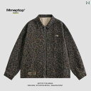 ジャケット アウター レオパード レディース メンズ アメリカ ファッション ヒョウ柄 レトロ ルーズ 動物プリント ストリート カジュアル