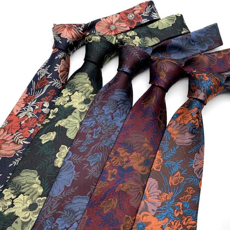 花柄 ネクタイ おしゃれ ファッション メンズ アクセサリー 8cm ...(4)