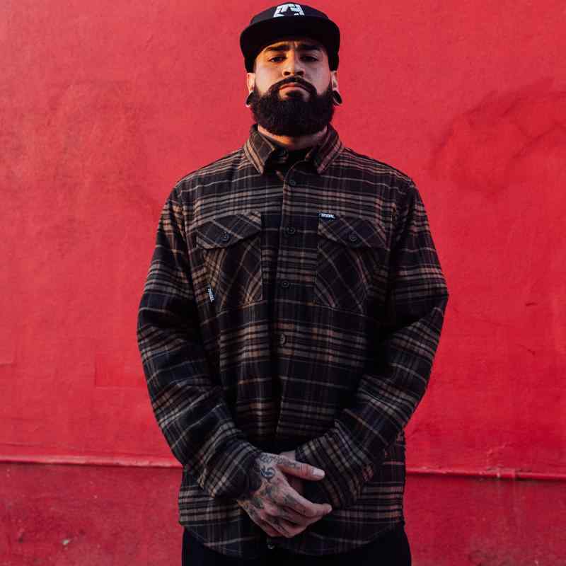 ネルシャツ 長袖 メンズ フランネル チェック柄 シャツ アメリカ 西海岸 チカーノ スタイル ストリート..