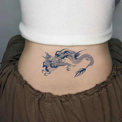 タトゥーシール 龍 ドラゴン 大きめ ボディアート ファッション ワンポイント タトゥーシート 転写ステッカー 2週間 消える 防水 ウォータープルーフ 植物エキス 肌に優しい ナチュラル タトゥーシール 龍 ドラゴン 大きめ ボディアート ファッション ワンポイント タトゥーシート 転写ステッカー 2週間 消える 防水 ウォータープルーフ 植物エキス 肌に優しい ナチュラル