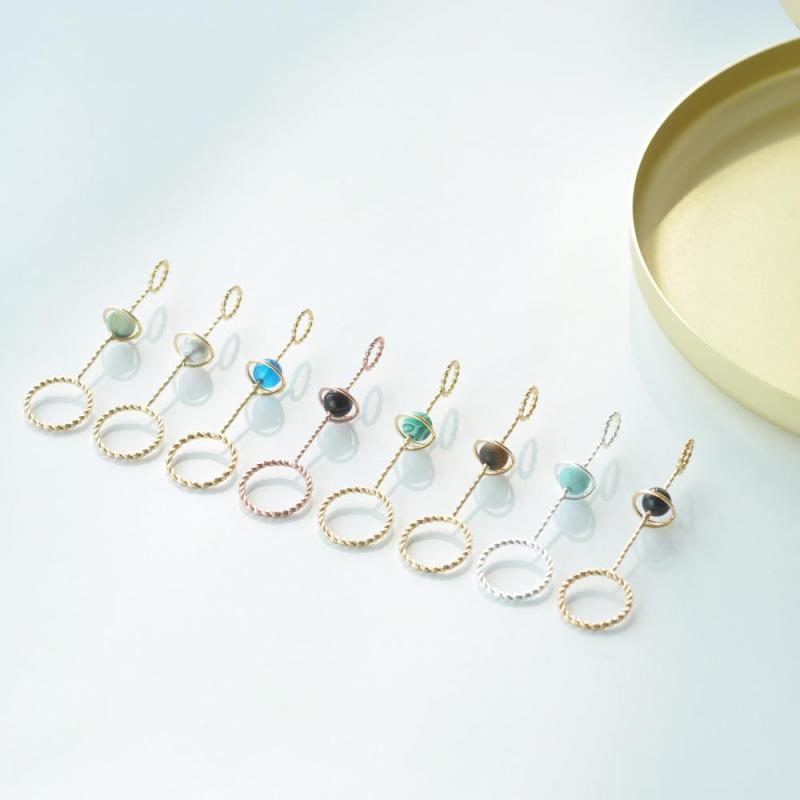 シガレットホルダー ギャラクシー 惑星 レディース たばこ ホルダー クリップ アクセサリー リング 指..