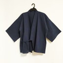 羽織り 男女 和装 甚平 春夏 メンズ 半袖 綿 ガーゼ 快適 着物 浴衣 ホームウェア パジャマ 上衣 ネイビーブルー シンプル カジュアル 和服 お祭り 屋台 文化 薄地 道教 ローブ