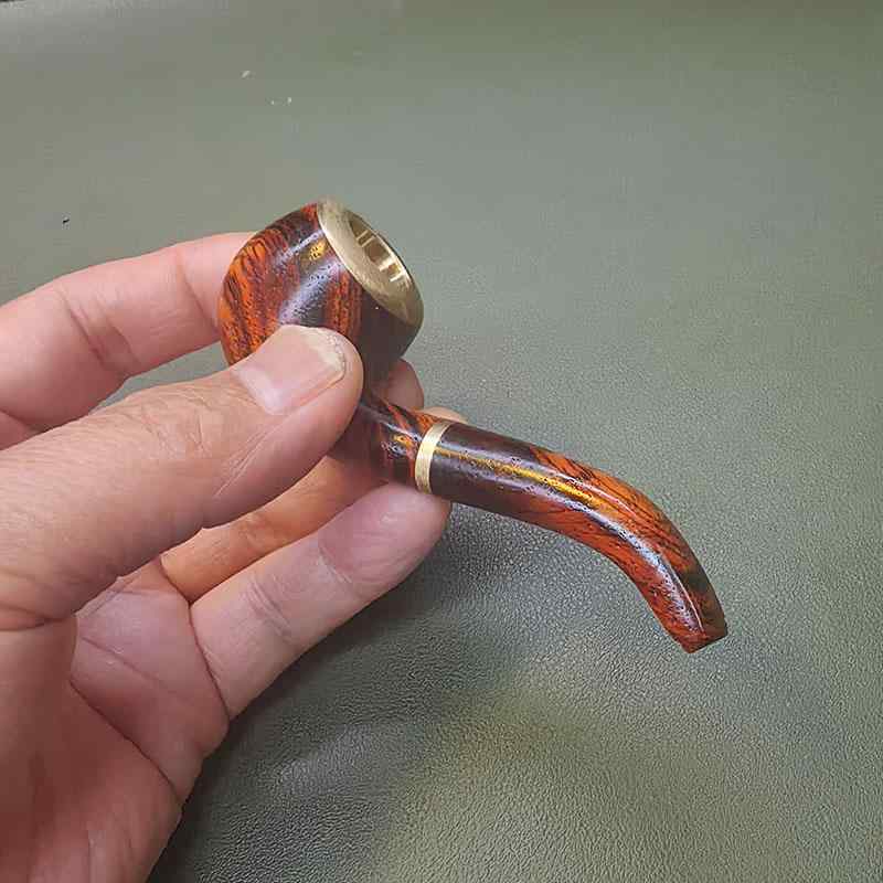 喫煙パイプ 煙管 タバコ 喫煙具 おしゃれ クラシカル プレゼント 黒檀 ポータブル ミニ コレクション ..