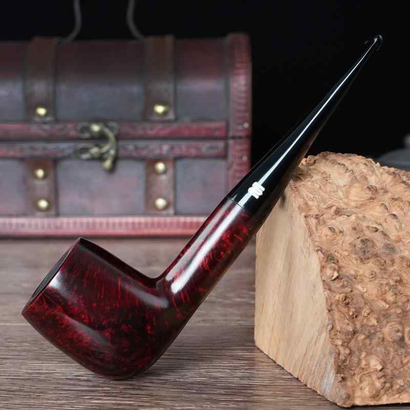パイプ 煙管 タバコ 喫煙具 おしゃれ クラシカル プレゼント ブライヤーウッド メンズ 無垢材 ストレート フィルター 伝統 愛煙家 趣味 コレクション