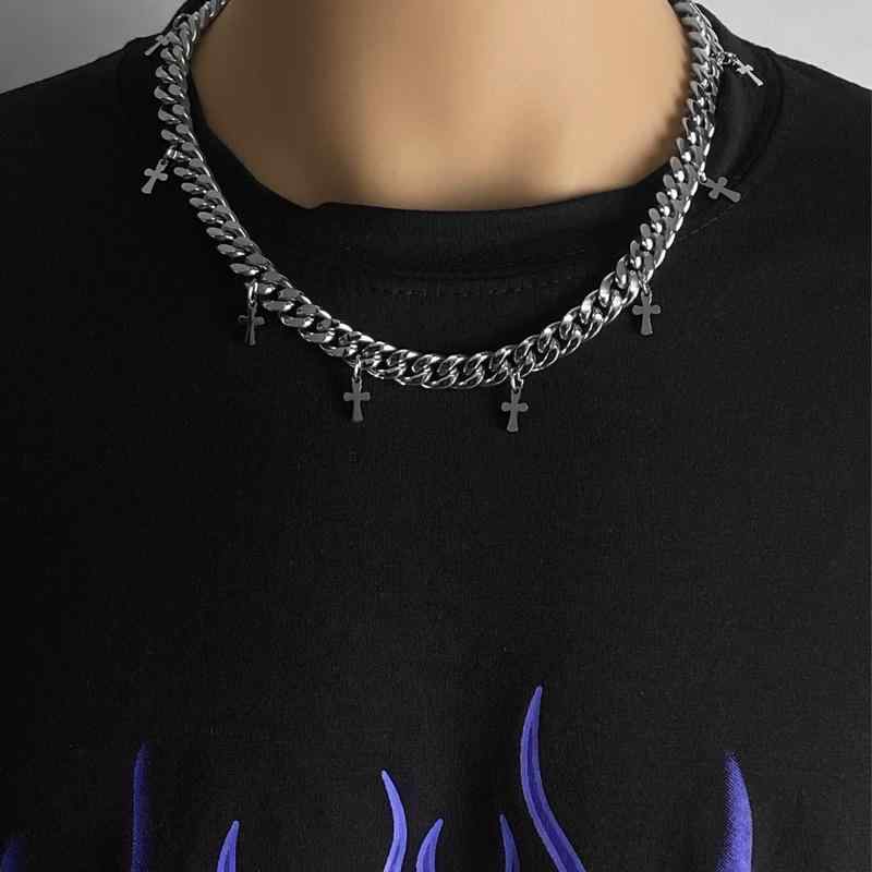 アメリカン ラッパー 個性的 スタイリッシュ ヒップホップ ネックレス かっこいい メンズ レディース クール チタン鋼 ストリートファッション アクセサリー インスタ映え