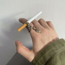 シガレット ホルダー 龍 メンズ レディース たばこ ホルダー クリップ アクセサリー リング 指輪タイプ 喫煙具 ユニークアイテム 楽ちん ながらアイテム 愛...