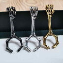 シガレット ホルダー ハンド ボーン メンズ たばこ ホルダー クリップ アクセサリー リング 指輪タイプ 喫煙具 ユニークアイテム 楽ちん ながらアイテム 愛...