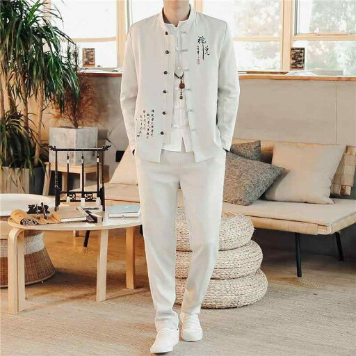 チャイナ風 立襟 スーツ チャイナ風 ジャケット 上着 パンツ セットアップ おしゃれ ファッション レトロ メンズ 春秋 唐装 チュニック 中国風 刺繍 漢服 大きいサイズ シンプル 伝統 チャイナ風 立襟 スーツ チャイナ風 ジャケット 上着 パンツ セットアップ おしゃれ ファッション レトロ メンズ 春秋 唐装 チュニック 中国風 刺繍 漢服 大きいサイズ シンプル 伝統