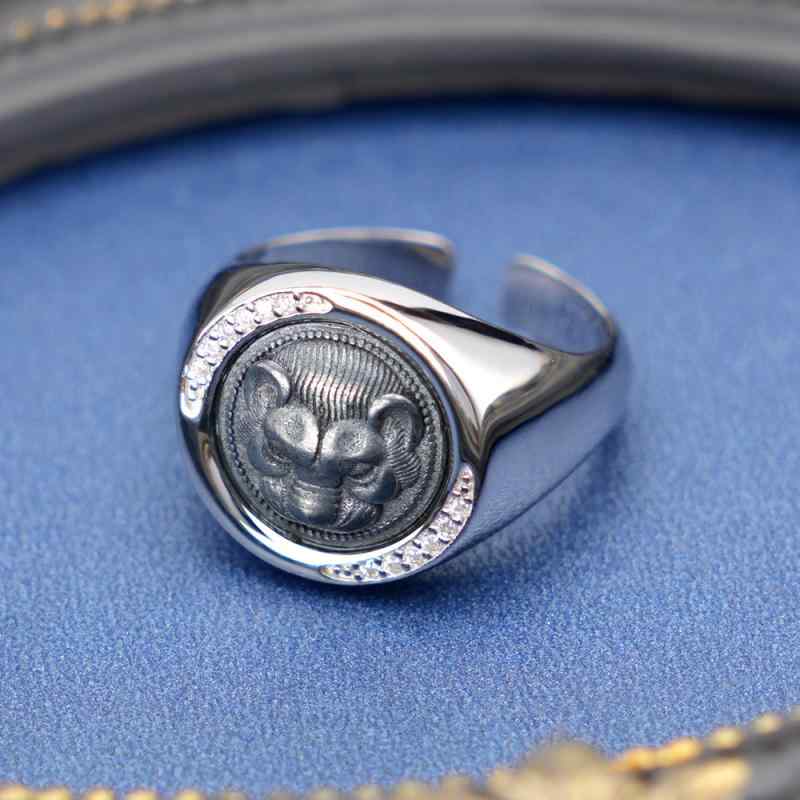 楽天Hanbok Homeリング ユニセックス アニマルモチーフ アメリカン アウトドア アクセサリー レトロ ファッションアイテム メンズ 指輪 ヴィンテージ レディース