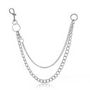ウォレットチェーン アクセサリー 財布 パンツ チェーン アメリカン 金属 パンツ メンズ レディース ストリート ヒップホップ ハンギング バッグ ペンダント...