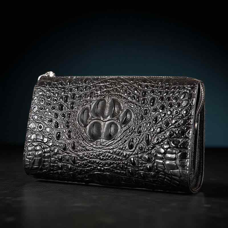 セカンドバッグ クロコダイル柄 鞄 おしゃれ ファッション ハンドバッグ 革 メンズ ハイエンド 大容量 ..