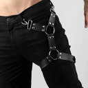 パンツ ウォレットチェーン ゴシック レザー 太もも 拘束 ベルト レディース メンズ 装飾 ウエスト ストラップ パフォーマンス アクセサリー