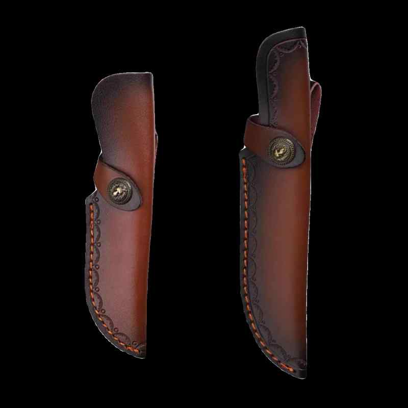 ナイフケース アウトドア サバイバル キャンプ 屋外 牛革 ナイフシース 保護 レザー ポータブル タクテ..