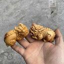 貔貅 インテリア 小物 木製 おしゃれ 装飾品 つげ 彫刻 ポータブル メンズ ポータブル 置物 ナチュラル 雑貨 プレゼント 工芸品 中国風 神獣 風水