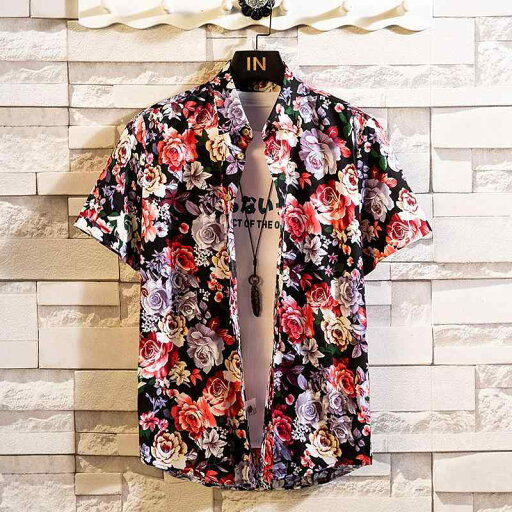 柄シャツ ハワイアン スタイル 花柄 シャツ メンズ 半袖 海辺 ビーチ 休暇 冷感 快適 ゆったり 大きいサイズ トップス 個性的 デザイン カジュアル 柄物 リラックス リゾート 柄シャツ ハワイアン スタイル 花柄 シャツ メンズ 半袖 海辺 ビーチ 休暇 冷感 快適 ゆったり 大きいサイズ トップス 個性的 デザイン カジュアル 柄物 リラックス リゾート