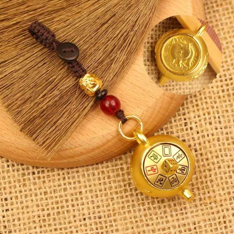 十二支 干支 ストラップ キーホルダー ペンダント アクセサリー おしゃれ ファッション 真鍮 麻雀 銅 ..