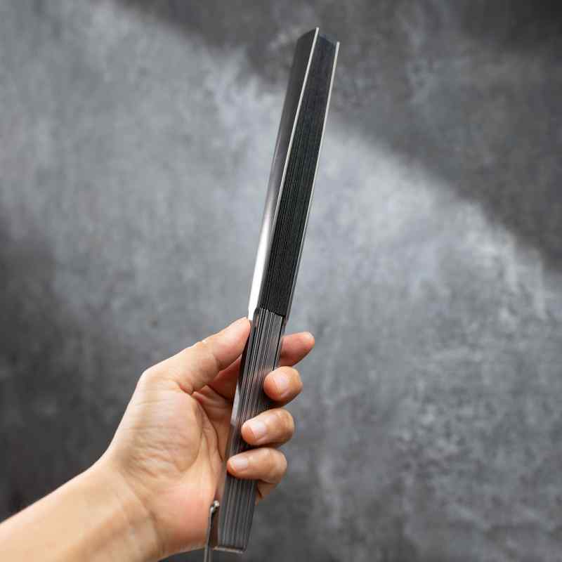 扇子 カンフー 9インチ 馬牙チタン 合金 折りたたみ 装飾 レトロスタイル 漢服 折りたたみ ポータブル 武術 金属 ギフト