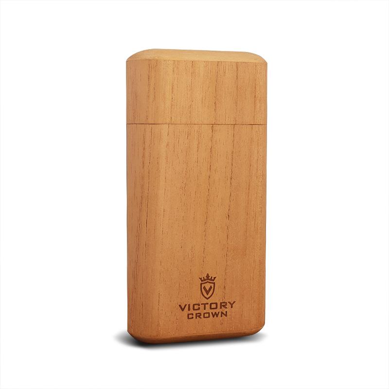 葉巻チューブ タバコケース シガーボックス 喫煙具 アクセサリー おしゃれ ポータブル ヒュミドール 木..