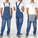 オーバーオール 男性服 サロペット 秋 アメリカ メンズ デニム 大きいサイズあり ジャンプスーツ メンズ ズボン ボトム 作業着 ワークウェア バイク ヴィンテージライク クラシックカー