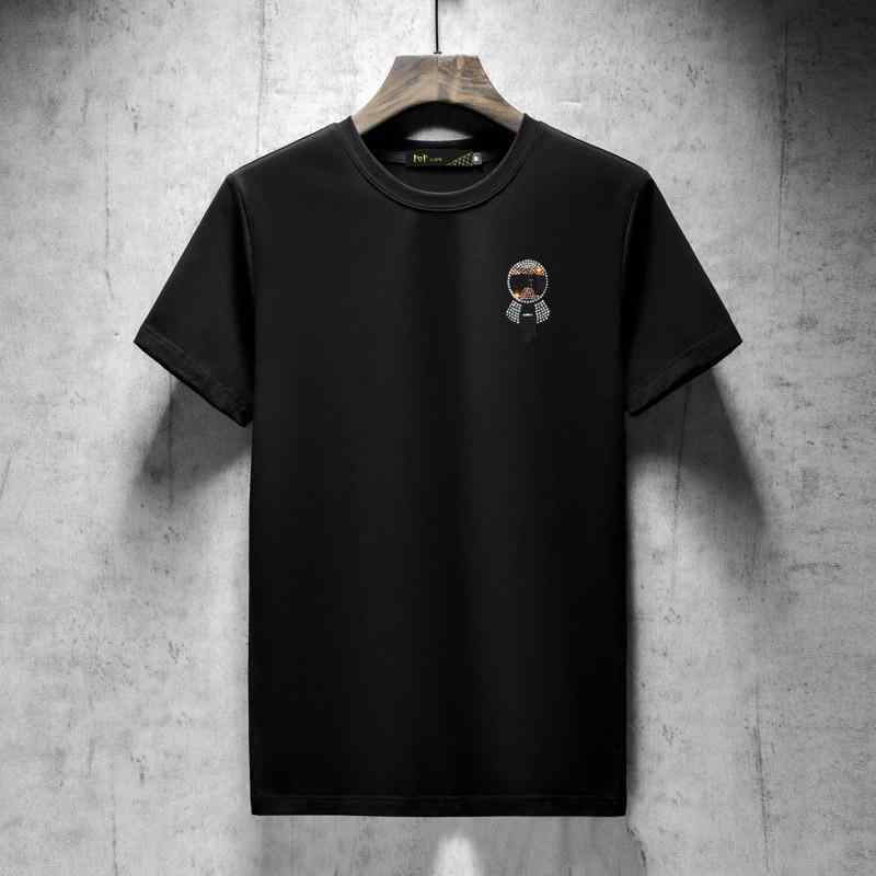 Tシャツ 夏 ラインストーン ワンポイント 半袖 ラウンドネック シンプル ユニセックス 大きめサイズ 半袖 おしゃれ カップル お揃い オーバーサイズ