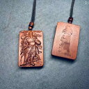 関羽 ペンダント アクセサリー ナツメ 木製 彫刻 ロープ付 関公 武財神 守護 ネックレス 吊飾り カジュアル レトロ 古風 メンズ レディース ユニセックス...