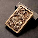 関羽 ペンダント アクセサリー 真鍮 銅 チタン 彫刻 ロープ付 関公 武財神 守護 ネックレス 吊飾り カジュアル レトロ 古風 メンズ レディース ユニセッ...