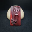 関羽 ペンダント アクセサリー 小葉 紫 黒檀 木製 彫刻 関公 武財神 守護 ネックレス 車 装飾 カジュアル レトロ 古風 メンズ レディース ユニセックス...