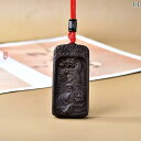 関羽 ペンダント アクセサリー 木製 沈香 彫刻 ロープ付 関公 武財神 守護 縁起の良い 龍 ネックレス 装飾 カジュアル レトロ 古風 メンズ レディース ...