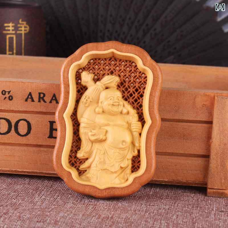 ペンダント 仏教 アクセサリー 観音 平和 お守り 工芸品 職人技 彫刻 木製品 開運 厄除け 自動車装飾 伝統芸術 デザイン