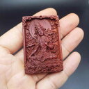 仏教 ペンダント 紫檀 多羅 観音 シンプル ユニーク ネックレス 仏陀 おしゃれ マホガニー 木彫り スピリチュアル 木製 ギフト お守り