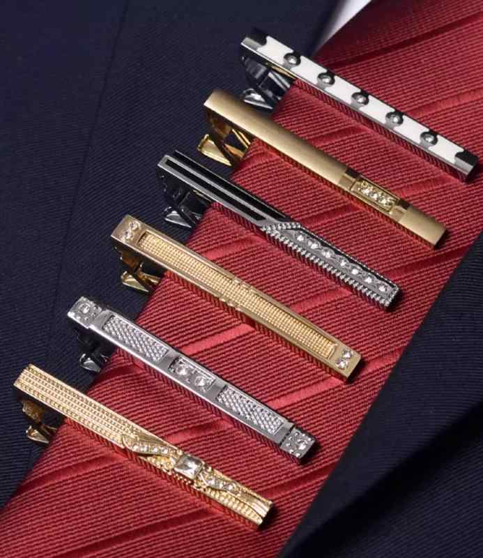 ネクタイピン メンズ ネクタイ クリップ ラインストーン きらきら エレガント 上品 スタイリッシュ きれいめ 男女兼用 おしゃれ 贈り物 オフィス ビジネス 万能 ディナーデート