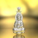 ペンダント 仏教 如意 観音菩薩 S999 シルバー ソリッド ネックレス レトロ メダル アクセサリー 男性 ギフト お守り