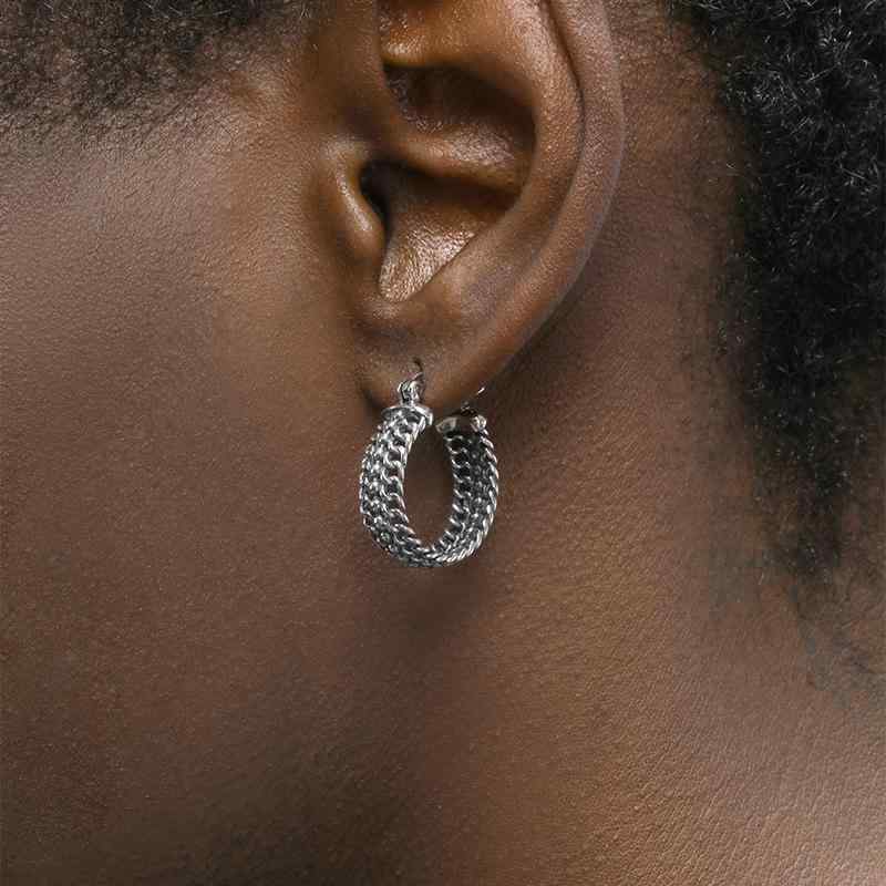 ピアス S925 シルバー 高級感 シンプル おしゃれ ストリートファッション ヒップホップ レディース メ..