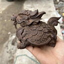 玄武 置物 フィギュア インテリア ギフト 雑貨 沈香 彫刻 龍亀 デスクトップ 装飾品 ラッキーコイン 八卦 おもちゃ メンズ 縁起物 高級感 風水 コレクシ...