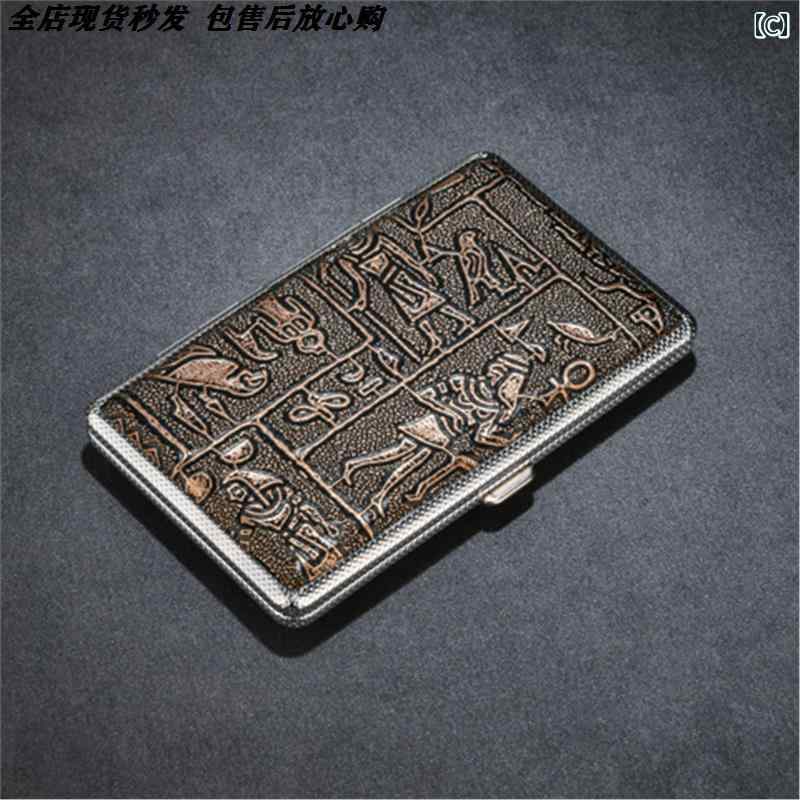 タバコ ボックス 薄型 収納 メンズ 持ち運び 便利 パパ 携帯用 エレガント スモーカー 上品 ギフト 大人っぽい スタイリッシュ クール ケース 贈り物