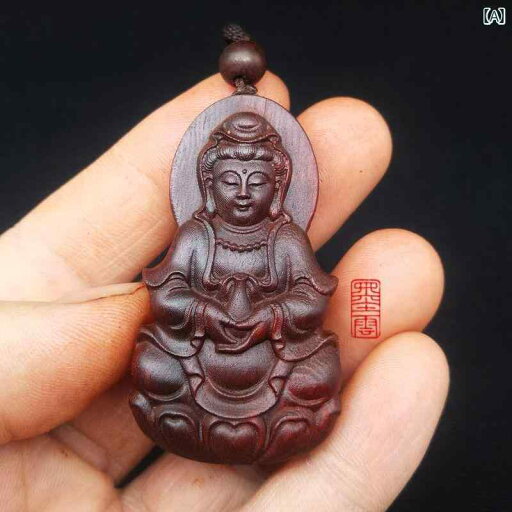 仏教 ネックレス 観音 ペンダント 男女兼用 木彫り ハンドメイド 彫刻 スピリチュアル 木製アクセサリー ユニーク ユニセックス エスニック 仏教 ネックレス 観音 ペンダント 男女兼用 木彫り ハンドメイド 彫刻 スピリチュアル 木製アクセサリー ユニーク ユニセックス エスニック