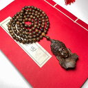 ネックレス 木製 仏教 ビーズ 彫刻 観音 ペンダント アクセサリー 手作り ハンドメイド お守り ギフト ユニセックス ユニーク スピリチュアル