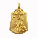 虎 シルバー 干支 ペンダント 男性 山登り 金メッキ ネックレス アクセサリー 彫刻 守護 風水 運勢 ギフト