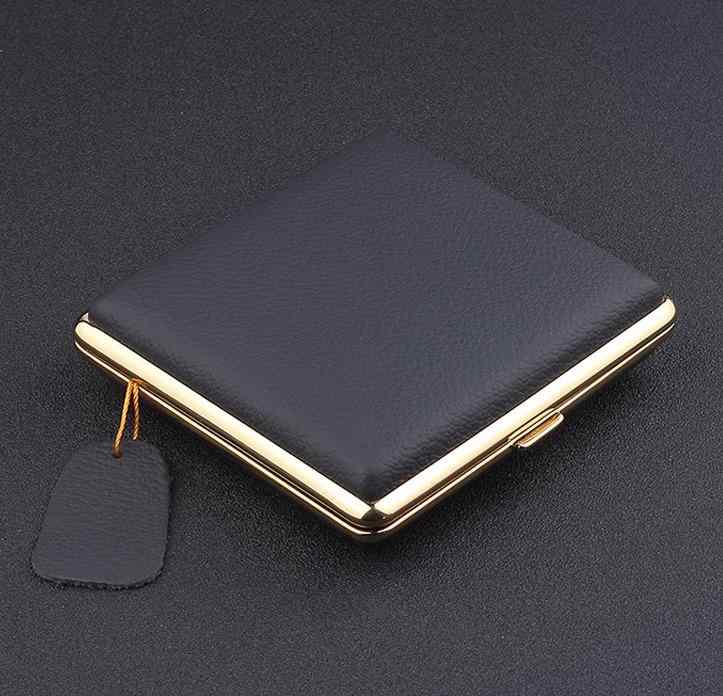 タバコ 薄型 ポータブル メンズ ギフト 誕生日 シガレット ケース スリム ユニセックス エレガント シンプル ミニマル 携帯用 スタイリッシュ 贈り物 大人