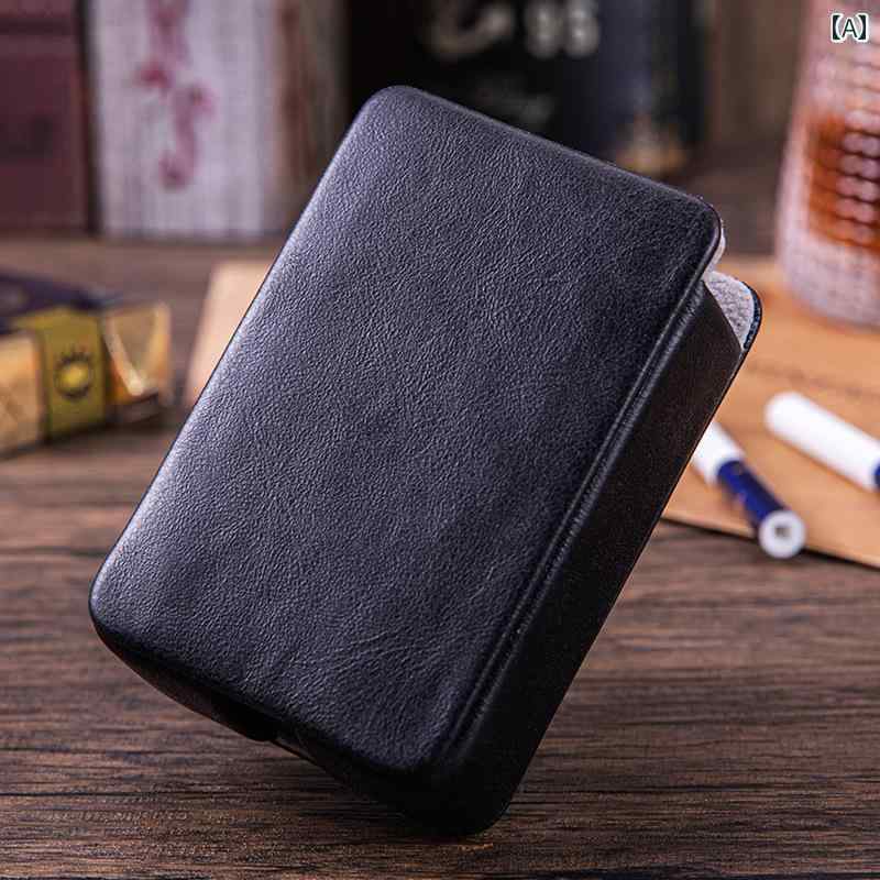 タバコ 専用 ケース カバー レザー メンズ 喫煙 セット シンプル スタイリッシュ 持ち運び ギフト ミニマル 愛煙家 男性 贈り物