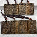 ネックレス ペンダント アクセサリー おしゃれ プレゼント 沈香 彫刻 十二支 メンズ レディース 装飾品 エスニック 風水 お守り ナチュラル 香木 仏教