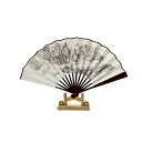 扇子 レトロ スタイル 9インチ 10インチ ギフト メンズ レディース チャイナ 山 水墨 風景画 8インチ ダンス レトロ 衣装 子供用 竹